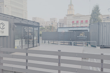 コンテナホテル＆サウナの写真